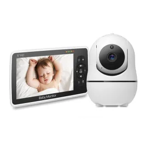 360° Rotating Baby Monitor | Night Vision | Intercom