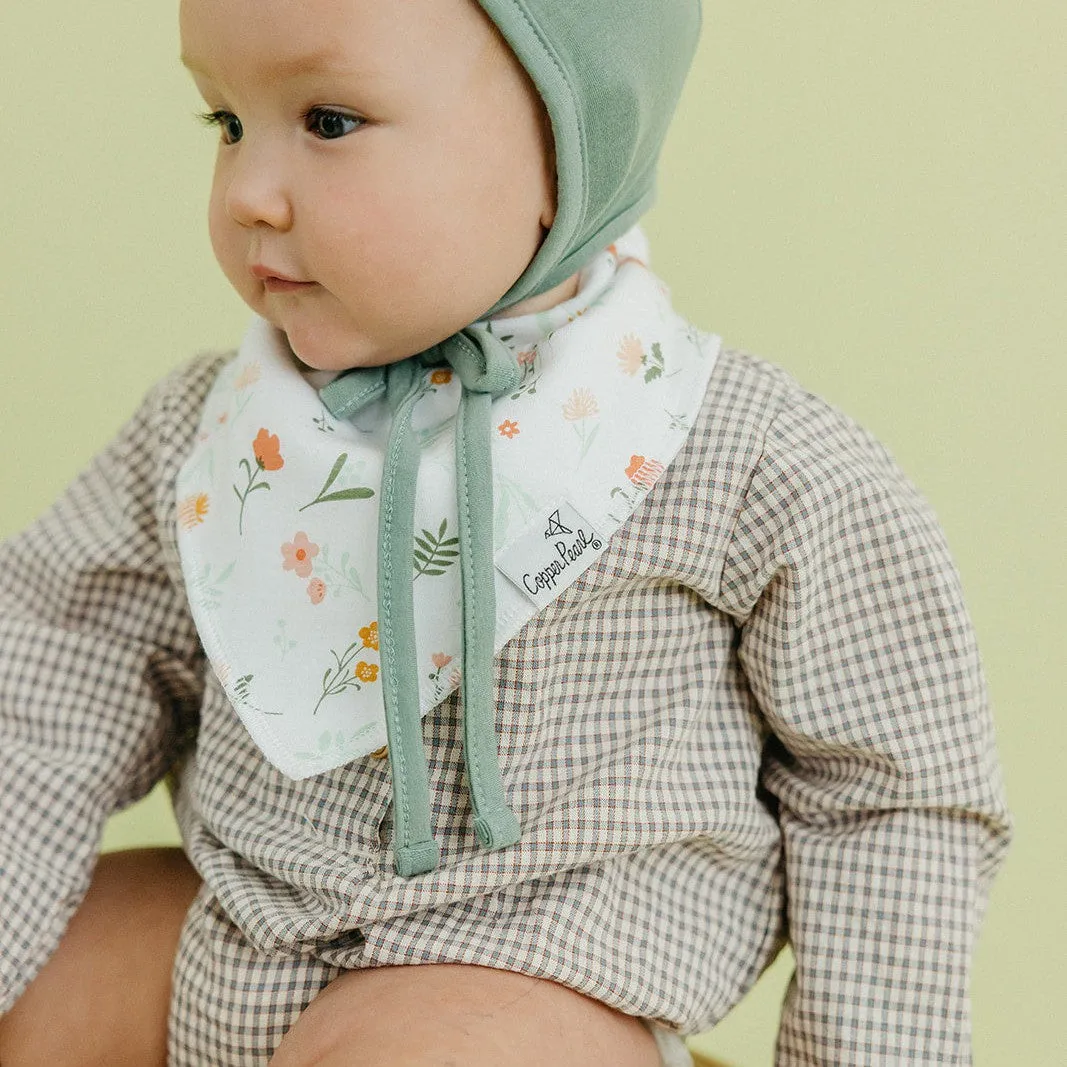 Copper Pearl Baby Bandana Bibs | Goosie