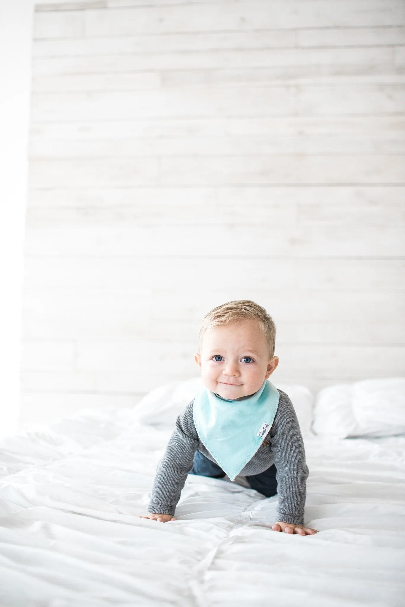 Copper Pearl Baby Bandana Bibs | Oxford