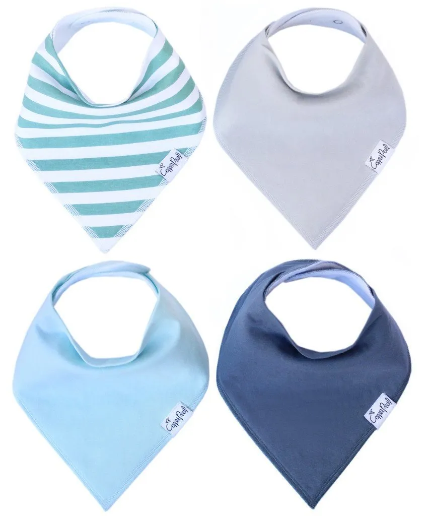 Copper Pearl Baby Bandana Bibs | Oxford