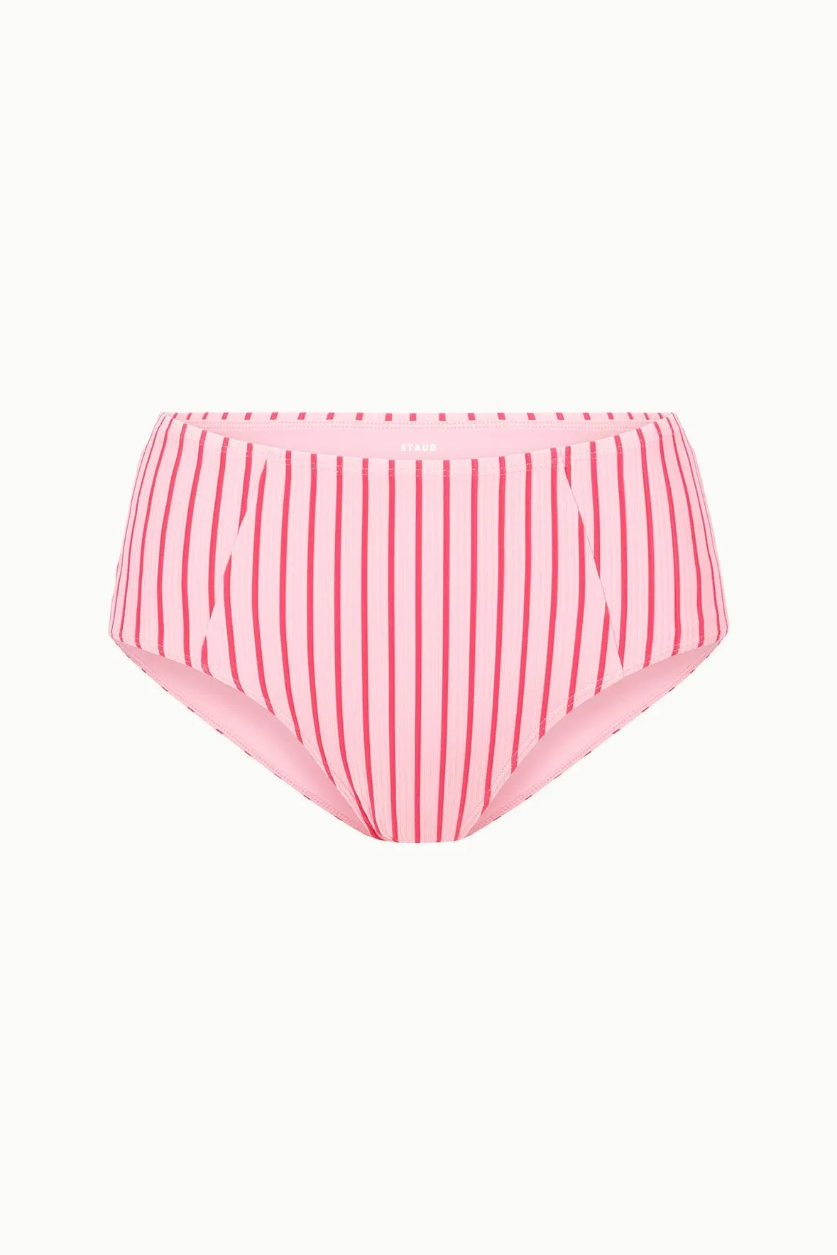 DEVON HIGH RISE BIKINI BOTTOM | MONTAUK STRIPE
