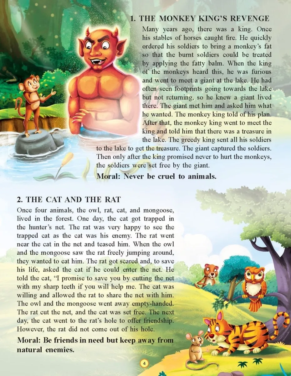 Dreamland Publications 201 Panchantantra Stories