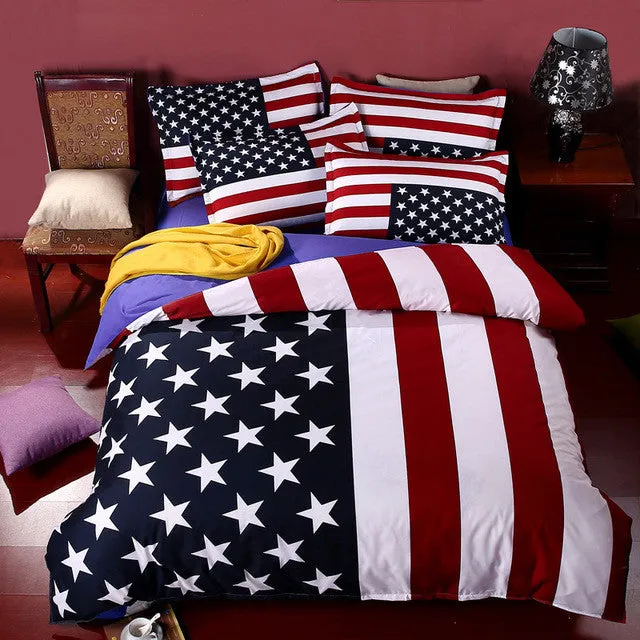 Fashion America British Flag Bedding Set Cartoon Hello Kitty Doraemon 3d Bedding Sets Queen Twin Size Bed Linen 4pcs Bedclothes