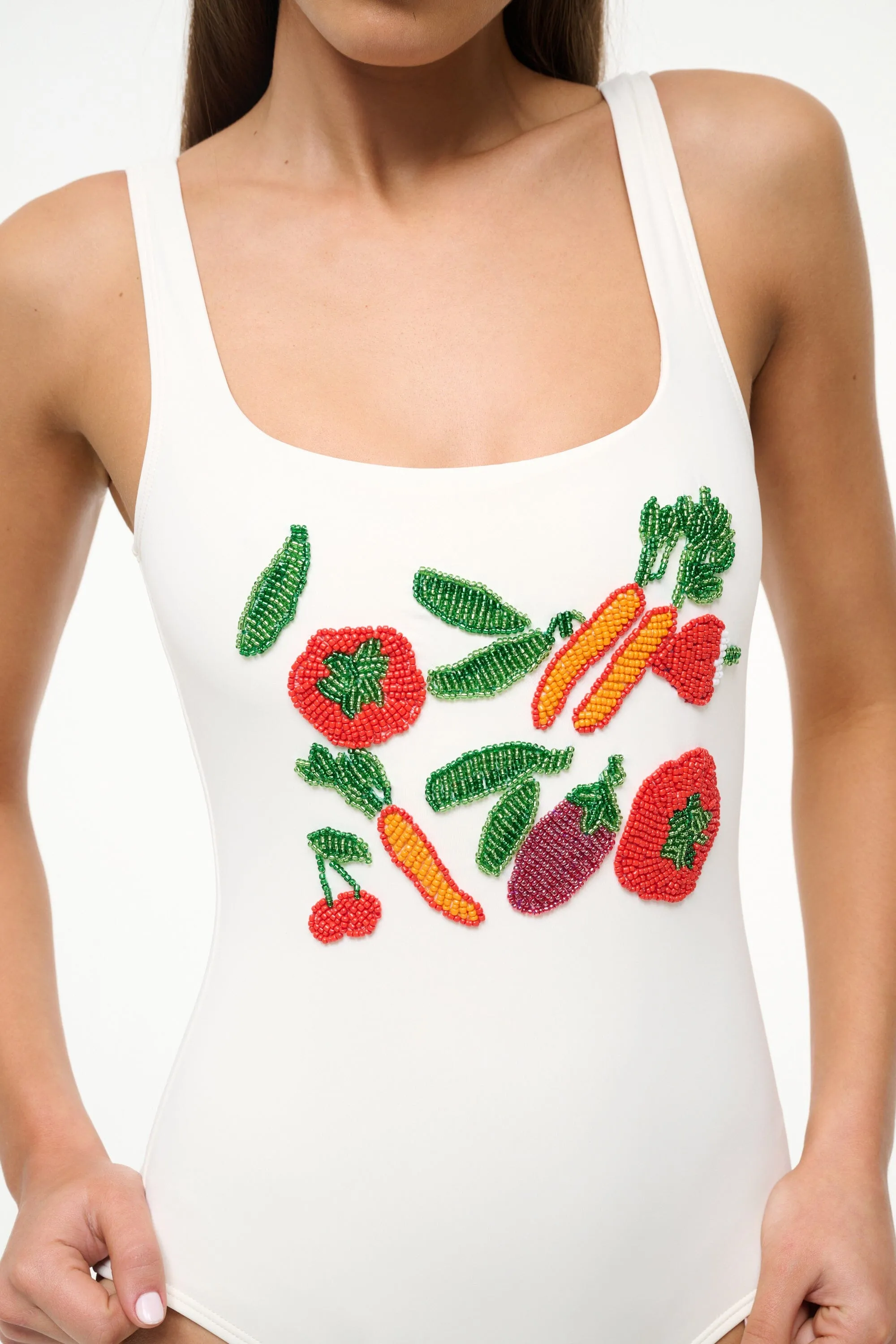 LEA BEADED ONE PIECE | CRUDITE