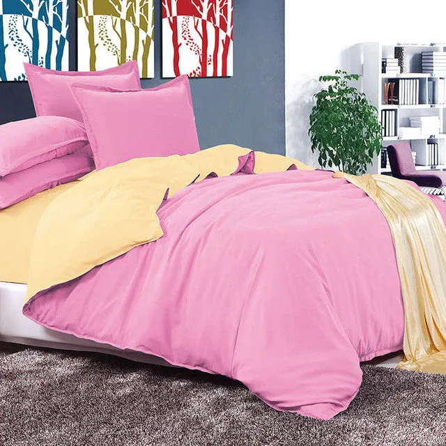 LILIYA Hot Bedding Set New Duvet Cover Set High Quality Bedding Sets Brief Bed Sheet Bed Linens Deisiner Duvet Cover#S-