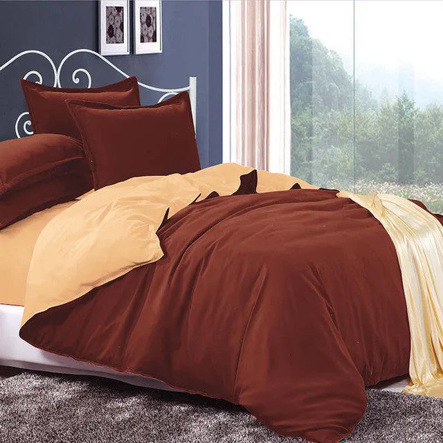 LILIYA Hot Bedding Set New Duvet Cover Set High Quality Bedding Sets Brief Bed Sheet Bed Linens Deisiner Duvet Cover#S-