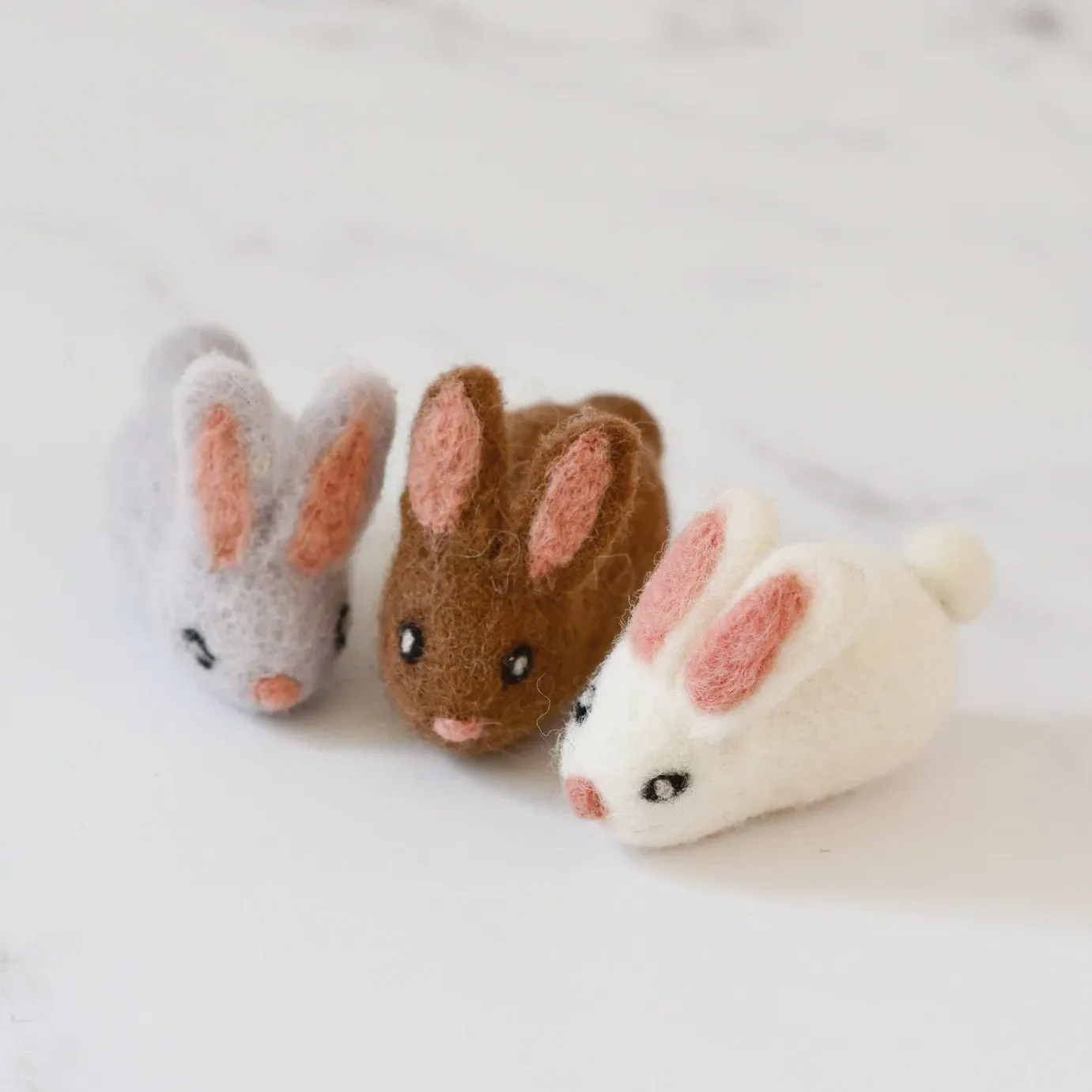 Little Felt Rabbits