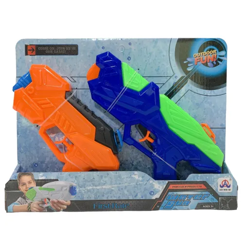 RJ Duex Battling Water Guns 16002- Orange/ Blue
